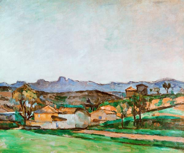 Paysage provençale a Paul Cézanne