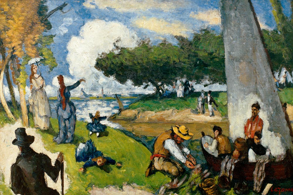 Sunday afternoon a Paul Cézanne