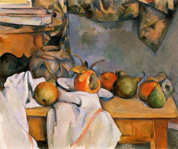 Still life wit.ginger pot a Paul Cézanne