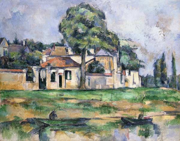 Banks of the Marne a Paul Cézanne