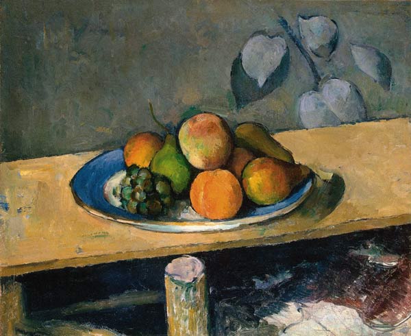 Apples, Pears and Grapes a Paul Cézanne