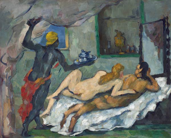 Afternoon in Naples (L'Apres-midi a Naples) a Paul Cézanne