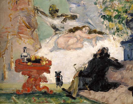 P.Cezanne / A Modern Olympia / 1873 a Paul Cézanne