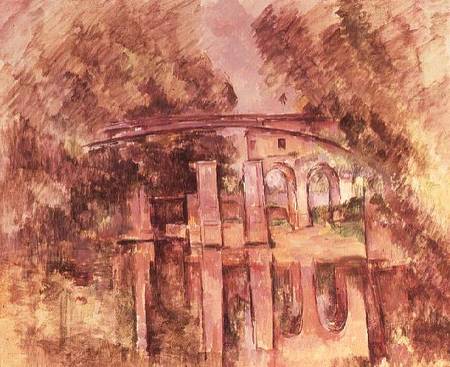 The Aqueduct and Lock a Paul Cézanne