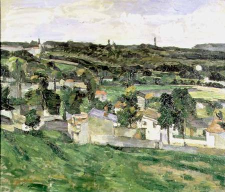 Auvers-sur-Oise a Paul Cézanne