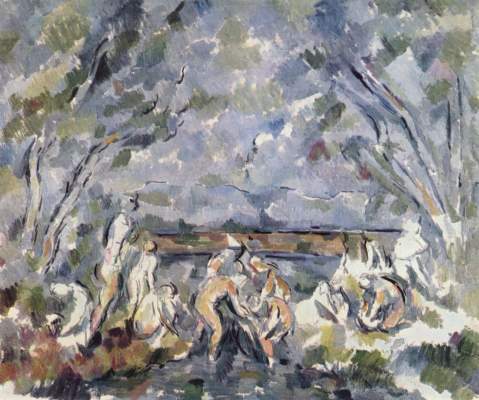 Taking a bath a Paul Cézanne