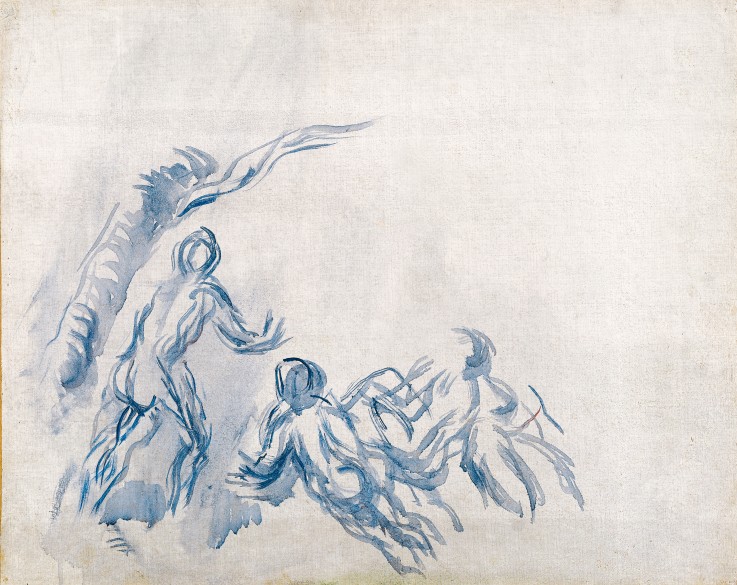 Bathers (Baigneuses) a Paul Cézanne