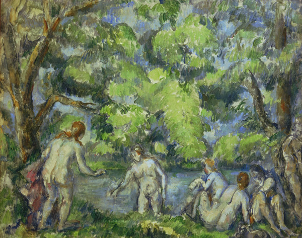 C?Šzanne, Bathers (Undinen) a Paul Cézanne