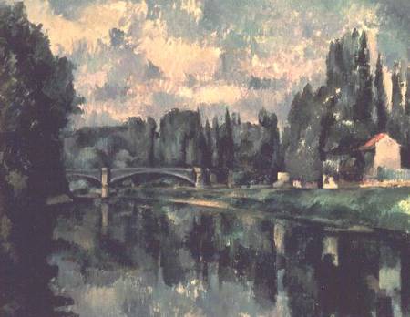 The Banks of the Marne at Creteil a Paul Cézanne