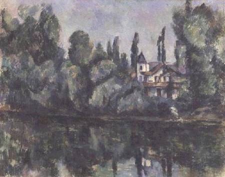 The Banks of the Marne a Paul Cézanne