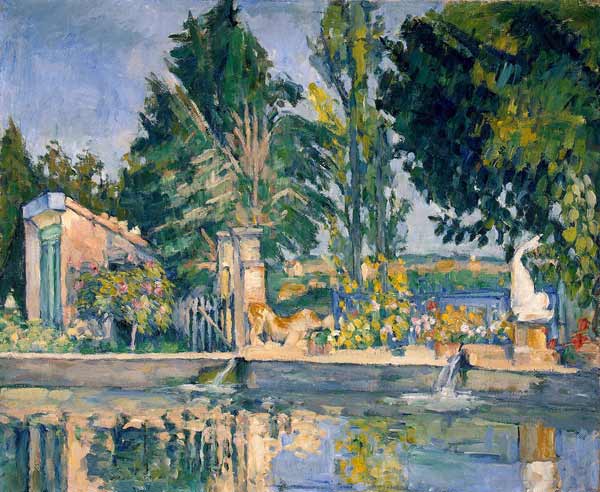 Jas de Bouffan, the Pool a Paul Cézanne