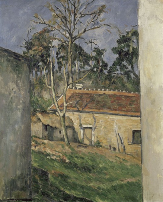 Farmyard a Paul Cézanne