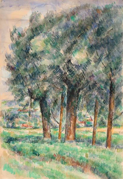 Group of Trees a Paul Cézanne