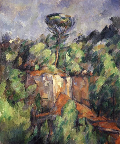 Bibemus Quarry a Paul Cézanne