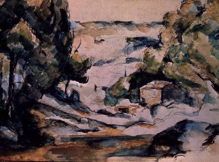 Countryside in Provence a Paul Cézanne