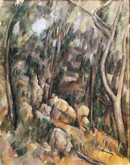 Dans le parc du Château Noir a Paul Cézanne