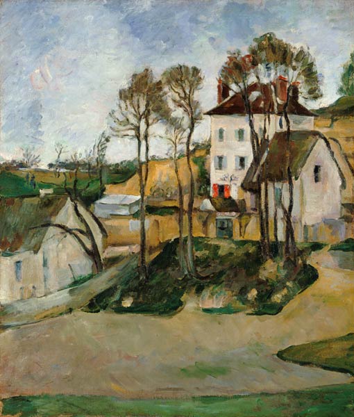 The house of the DrCachet in Auvers. a Paul Cézanne