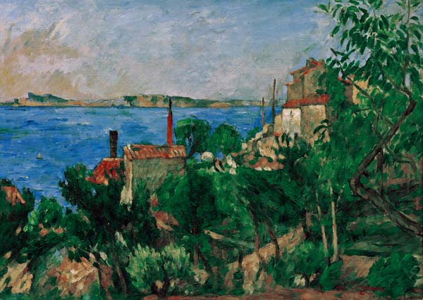 La mer ? LEstaque a Paul Cézanne