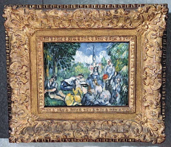 Dejeuner sur l''herbe, 1876-77 a Paul Cézanne