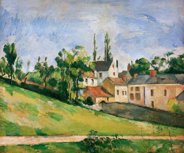Ascending path a Paul Cézanne
