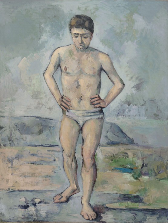 The Bather a Paul Cézanne