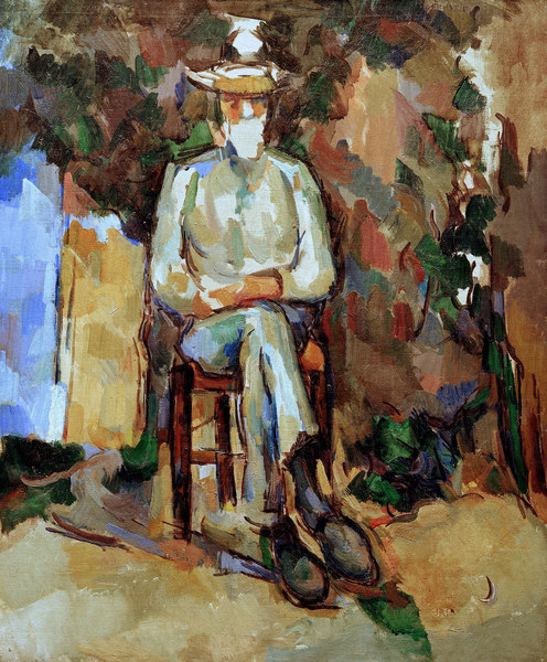 The Gardener Vallier a Paul Cézanne