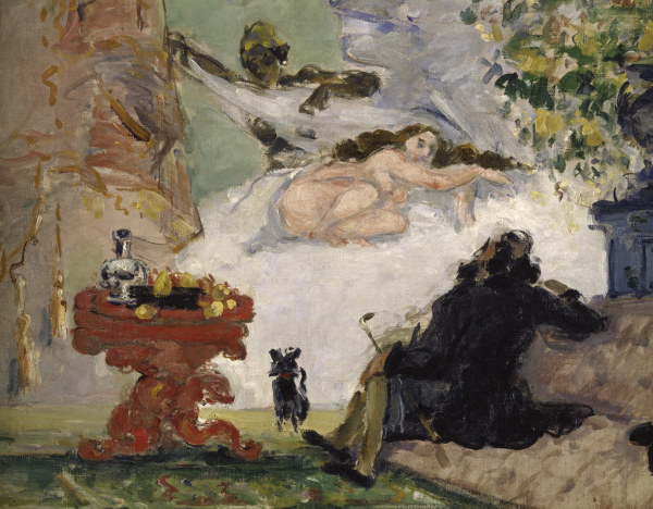 A Modern Olympia a Paul Cézanne
