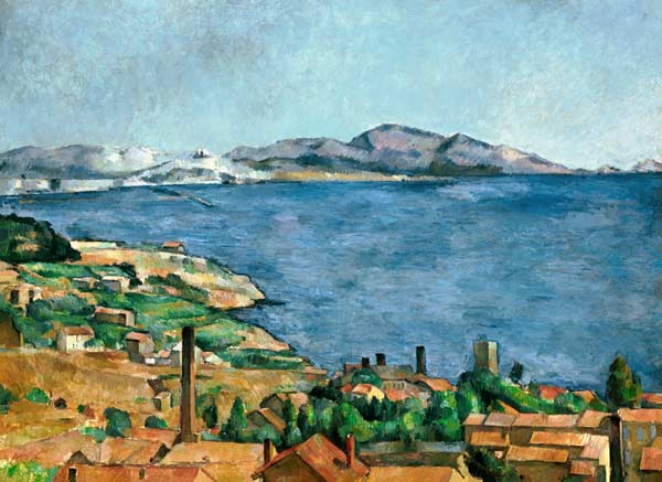 Golfo di Marsiglia, veduta dall'Estaque a Paul Cézanne
