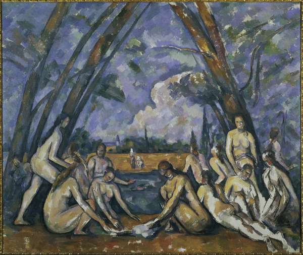 The large bathers a Paul Cézanne