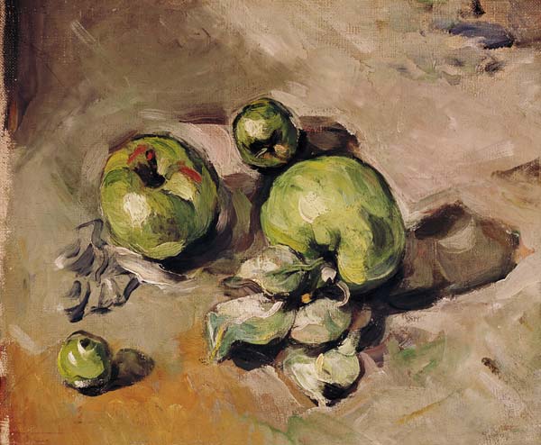 P.Cezanne / Green Apples / 1873 a Paul Cézanne