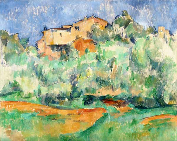 The House at Bellevue, 1888-92 a Paul Cézanne