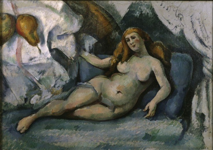Lying Nude (Femme Nue) a Paul Cézanne