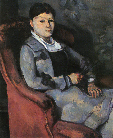 Madam Cezanne a Paul Cézanne