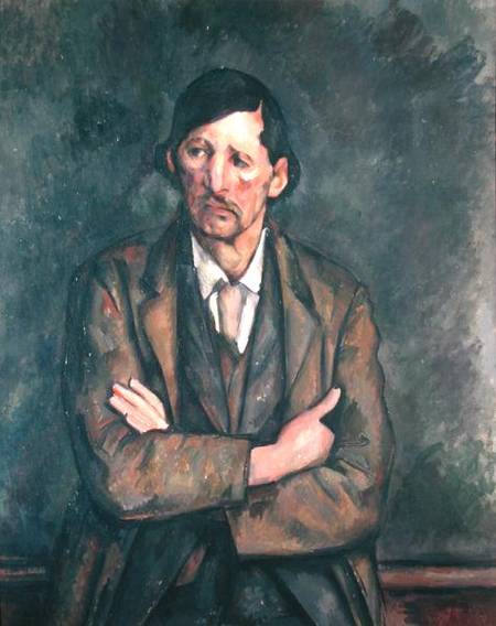 Man with Crossed Arms a Paul Cézanne