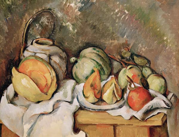 Still life. a Paul Cézanne