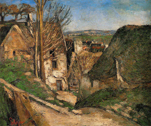 La maison you pendu (Auvers-sur Oise) a Paul Cézanne