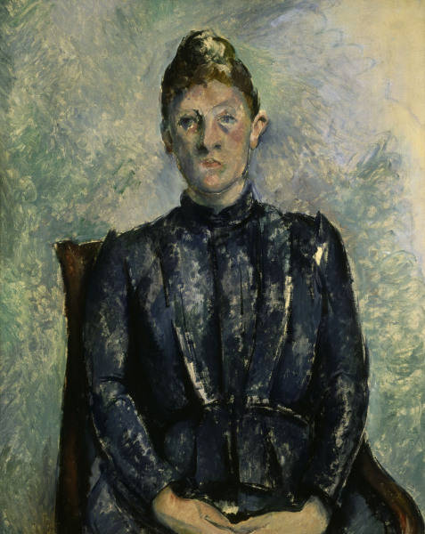 Paul Cezanne, Portrait Madame Cezanne a Paul Cézanne