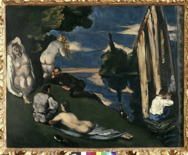 Cezanne / Pastorale / 1870 a Paul Cézanne