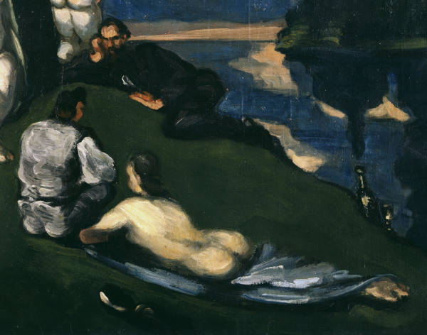 P.Cezanne / Pastoral / Detail a Paul Cézanne