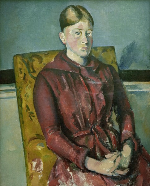 Portrait o.Madame C?Šzanne a Paul Cézanne