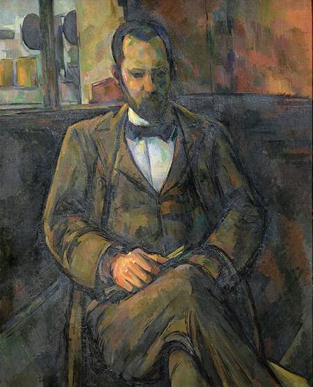 Portrait of Ambroise Vollard a Paul Cézanne