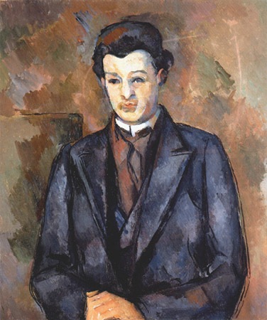 Portrait of the painter Alfred Hauge a Paul Cézanne