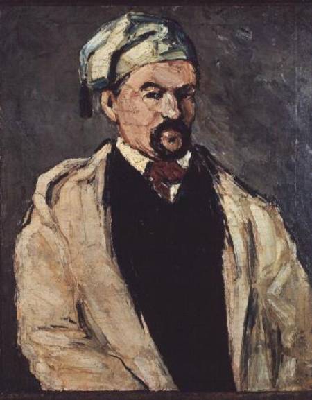 Portrait of a Man in a Blue Cap, or Uncle Dominique a Paul Cézanne
