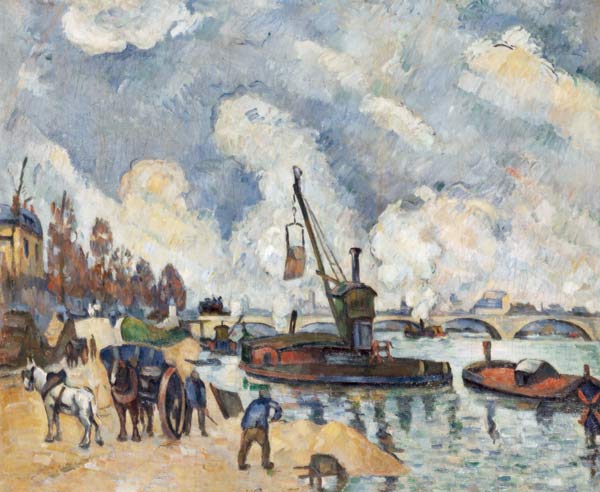 Quai de Bercy, Paris a Paul Cézanne