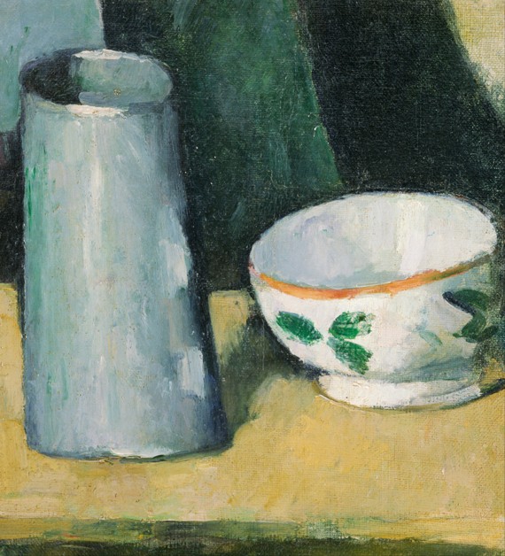 Bowl and Milk-Jug a Paul Cézanne