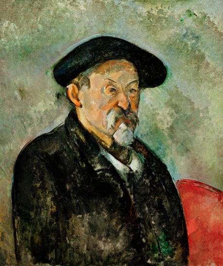 Alone portrait of I a Paul Cézanne
