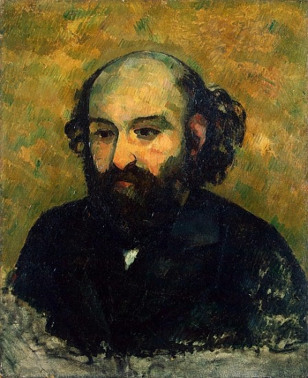 Self Portrait, 1880-81 a Paul Cézanne