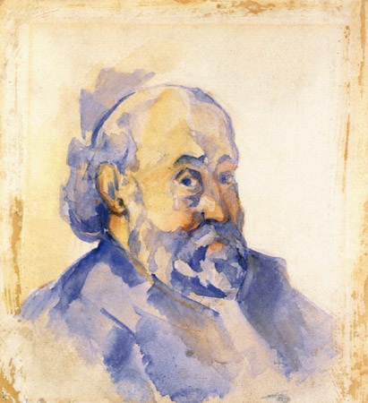 Outline: Alone portrait a Paul Cézanne