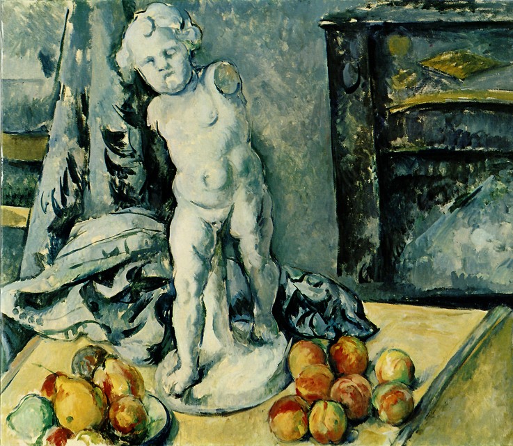 Still Life with Plaster Cupid (L’Amour en plâtre) a Paul Cézanne