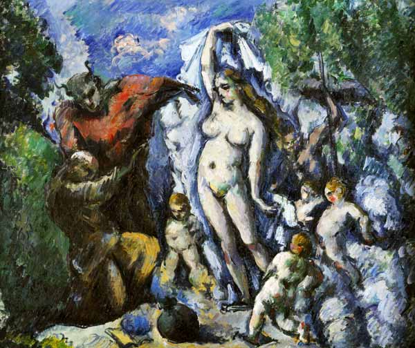 The Temptation of St. Anthony a Paul Cézanne